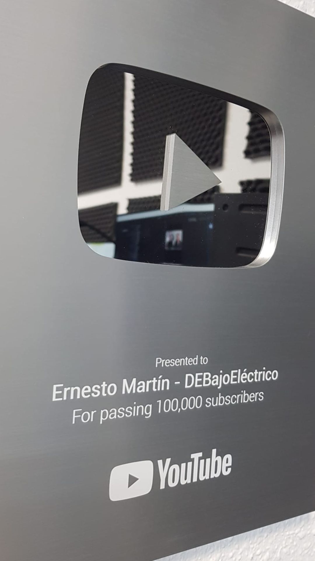 reconocimiento a Ernesto Martín